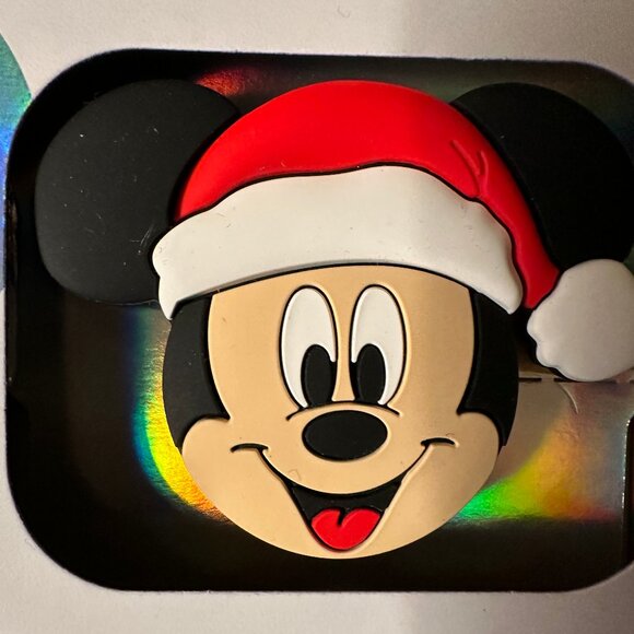 PopSockets PopGrip Disney Santa Mickey Phone Grip & Stand NIB 2025 - Picture 2 of 2
